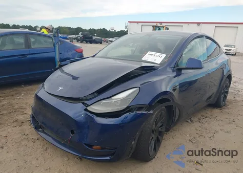 2022 Tesla Model Y Long Range Dual Motor All-Wheel Drive из США, поврежденный, VIN 7SAYGAEE6NF515816